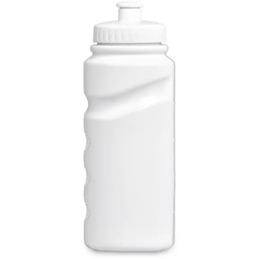 Altitude Slam Plastic Water Bottle Solid White Front